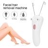Electric Facial Remover, USB Charging Electric Cotton Thread Epilator, Facial Body Hair Removal Machine Device, Threading Hair Removal Machine (Pink) view 2