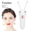 Electric Facial Remover, USB Charging Electric Cotton Thread Epilator, Facial Body Hair Removal Machine Device, Threading Hair Removal Machine (Pink) view 3