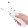 Electric Facial Remover, USB Charging Electric Cotton Thread Epilator, Facial Body Hair Removal Machine Device, Threading Hair Removal Machine (Pink) view 4