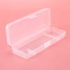 1 Pcs Travel Double Edge Storage Box Men Case Accessories Transparent Holder Storage Travel Plastic Case view 2