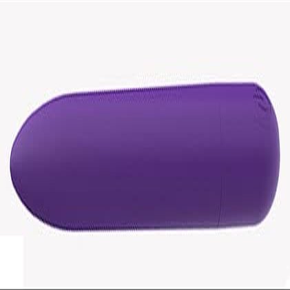 10 Modes Quiet Waterproof Bullet Rod Travel Size Powerful Mini Stick Silicone Massage Ball Portrable Soft Toys for Women Pleasure, Handheld Bullet Tool for Personal Relax (Purple)