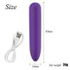 10 Modes Quiet Waterproof Bullet Rod Travel Size Powerful Mini Stick Silicone Massage Ball Portrable Soft Toys for Women Pleasure, Handheld Bullet Tool for Personal Relax (Purple) view 3