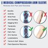 beister Lymphedema Medical Compression Arm Sleeve with Gauntlet for Men & Women (Single), 20-30 mmHg Full Arm Support view 4