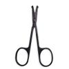 Small Grooming Scissors, Stainless Steel Safety Blades with Rounded Tip for Nose Eyebrows Facial Hair Eyelashes Moustache Beard Trimming view 1