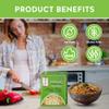 Nashi Konjac Shirataki Noodles 8190g | Odour-Free, Low Calorie, Fat Free & Sugar Free | Glucomannan Keto, Vegan & Gluten-Free Konjac Pasta | High Fibre, Low Carb Diet Noodles | Ready to Eat view 4