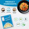 Nashi Shirataki Konjac Spaghetti 8190g | Odour-Free Low-Calorie Pasta | Gluten-Free Keto & Vegan Noodles | Ready to Eat | High Fibre Plant-Based Alternative to Traditional Spaghetti | Instant Meal view 4