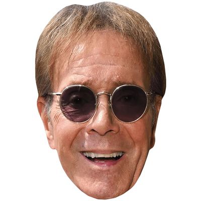 Cliff Richard (Glasses) Big Head. Larger than life mask.
