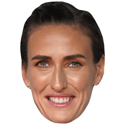 Jill Louise Scott (Smile) Big Head. Larger than life mask.