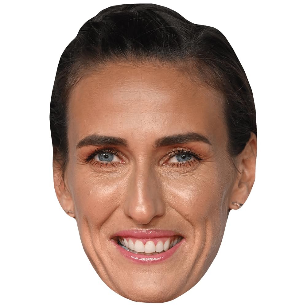 Jill Louise Scott (Smile) Big Head. Larger than life mask.