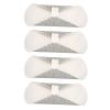 Ayayu Fabric Panty Liner, Water Absorption 4pcs Reusable Pads for Women (S) view 1