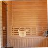 Cabilock Classic Wooden Sauna Bucket Set Plastic Liner for Spa and Home Use Practical Sauna Barrel and Wooden Spoon Accessories view 4