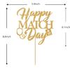 Happy Match Day Cake Topper, Residency Match Day Decorations,Future Doctor, Medical School Graduation Party Decorations Gold Glitter view 4