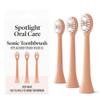 Spotlight Oral Care Sonic Toothbrush Replacement Heads - 3 Pack | Made by Dentists | Micro-Action Bristles Target Plaque, Staining & Bad Breath | 9-Month Supply | Fits Spotlight Sonic Toothbrush Only view 1