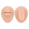 Simulated Silicone Mouth Tongue Model, Simulated Human Mouth Lip Tongue Stud Display Model Set, Mouth Lips Tongue Display Model (Light Skin Colour) view 1