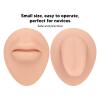 Simulated Silicone Mouth Tongue Model, Simulated Human Mouth Lip Tongue Stud Display Model Set, Mouth Lips Tongue Display Model (Light Skin Colour) view 4