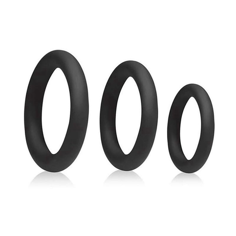DE-Men' Soft Silicone-Cockrings for Men GPDR-01xbdrhv