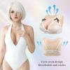 Minaky Silicone Breast Forms Fake Breast Realistic Boobs Round Collar Mastectomy Prosthesis for Crossdresser Transgender Costume C~G Cup view 3