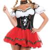 Amesor Oktoberfest Costumes Women | German Oktoberfest Costume Set - Womens German Costume Dresses for Bavarian Oktoberfest Carnival view 1