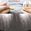vepoty Mens Simulation Fake Beard Lifelike Human Hair Fake Face Beard and Mustache for Makeup Cosplay Props view 4
