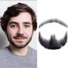 vepoty Mens Simulation Fake Beard Lifelike Human Hair Fake Face Beard and Mustache for Makeup Cosplay Props view 2