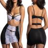 COOKOE Sexy Lingerie Lingerie Women Lace Teddy Female Dress Porn Dress Costumes Lingerie Sex Underwear view 2
