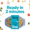 Keto Chef Chow Mein Noodles - Free-From, Suitable for Vegan & Low Calorie, High in Protein, Instant Lo Mein Chilled Meals, Contains Zero Sugar, Microwavable Meal | Ready to Eat 370g(Pack of 4) view 3