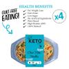 Keto Chef Chow Mein Noodles - Free-From, Suitable for Vegan & Low Calorie, High in Protein, Instant Lo Mein Chilled Meals, Contains Zero Sugar, Microwavable Meal | Ready to Eat 370g(Pack of 4) view 4