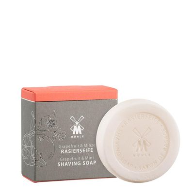 MHLE Grapefruit & Mint Shaving Soap 65g