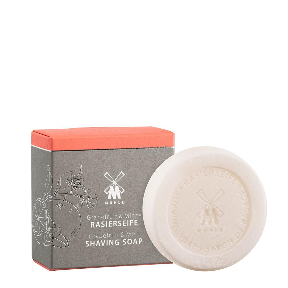 MHLE Grapefruit & Mint Shaving Soap 65g