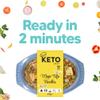 Keto Chef Mapo Tofu Noodles - Vegan Friendly, Made from Organic Konjac Flour, Instant Microwave Meal, Suitable for Vegan Diet, | Ready to Eat (370g) Pack of 4 view 3