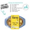 Keto Chef Mapo Tofu Noodles - Vegan Friendly, Made from Organic Konjac Flour, Instant Microwave Meal, Suitable for Vegan Diet, | Ready to Eat (370g) Pack of 4 view 4