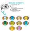 Keto Chef Chilled Variety Pack  Made from Organic Konjac Flour, Instant Microwaveable Meal, Free-from One of Each Mix Pack, Suitable for Vegan Diet | Ready to Eat (370g) Pack of 10 view 4