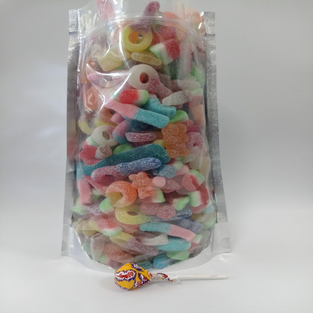 1KG Pick N Mix Sweets Assorted Fizzy Mix Retro Party Share Resealable Pouch