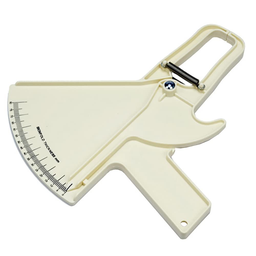 Body Fat Caliper, Handheld Skinfold Body Fat Tester Caliper, Measuring Tool for Monitoring Fitness and Weight Loss Goals (Random Color)