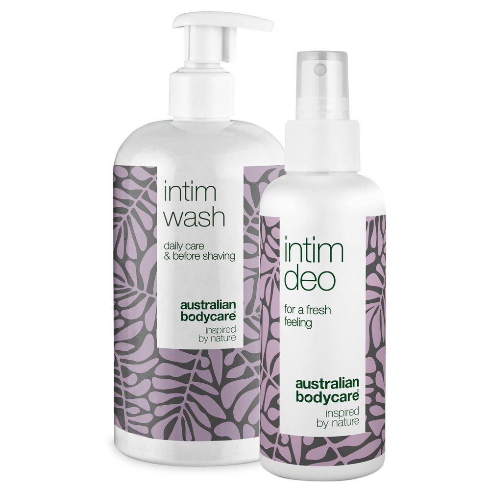2 Products Against unpleasant Odour in The Intimate Area | 2 Tea Tree Oil Intimate Products Against Odour, itching and Burning in The Intimate Area | Intimate soap 500 ml & Intimate Deodorant 100 ml