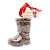 ButtonChocs Valentines Chocolate Welly Boot - I Welly Love You. Belgian Milk Chocolate Valentines Gift. view 1