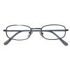 TWINKLE TWINKLE Men's Women's Reading Glasses/Spring Hinges/Metal Frame Comfort Style R79 (2 Pairs Blue, +300 Magnification) view 2