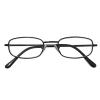 TWINKLE TWINKLE Men's Women's Reading Glasses/Spring Hinges/Metal Frame Comfort Style R79 (2 Pairs Black, +275 Magnification) view 2