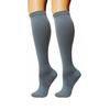IMBTECH | Unisex Travel Compression Socks Anti Swelling Fatigue DVT Support | Stockings Running Socks for Calf & Ankle Support, Sports, Flying, Nurses, Travel (XL, GREY) view 1