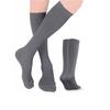 IMBTECH | Unisex Travel Compression Socks Anti Swelling Fatigue DVT Support | Stockings Running Socks for Calf & Ankle Support, Sports, Flying, Nurses, Travel (XL, GREY) view 2