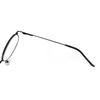 TWINKLE TWINKLE Unisex Reading Glasses/Spring Hinges/Metal Frame Comfort Style R80 (2 Pairs Black, +125 Magnification) view 3