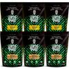 Fruity yerba mate set | Six-pack of yerba mate | Pineapple, mango, maracuya | Brazilian, green yerba mate | Yerba mate tea | Mild taste | Natural caffeine | 6x500g | 3kg view 1