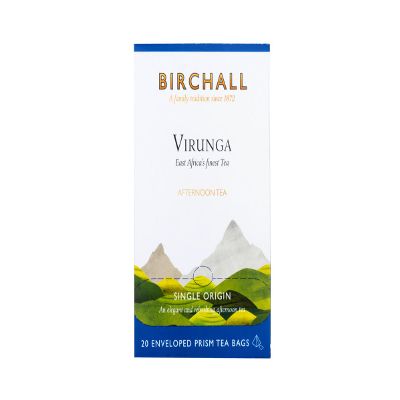 Birchall Tea - Virunga Tea - 6 Boxes of 20 Enveloped Plant-Based Tea Bags - A Perfectly Aromatic and Uplifting Brew for Your Mornings and Afternoons