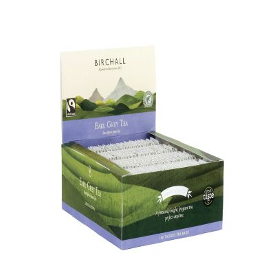 Birchall Tea - Earl Grey Tea - 10 Boxes of 100 Enveloped Plant-Based Earl Grey Tea Bags - A Perfectly Aromatic and Uplifting Brew for Your Mornings and Afternoons