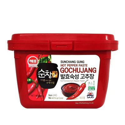 SAJO HAEPYO Korean Hot Pepper Chilli Paste HALAL Gochujang 500g