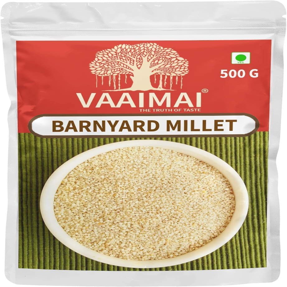 CROV VAAIMAI Barnyard Millet/Kuthiravali/Jhangora/Odalu/Kavadapullu, 500g