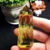 1pc Natural Crystal Point Citrine Yellow Quartz Wand Beautiful Ornament Home Decor Stone,Yellow,30-40mm view 1