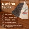 ASKOLD Wool Sauna Hat Banya Cap for Men Embroidery Come in - Finnish Sauna Hat for Men Sauna Cap for Women to Protect Hair Wool Felt view 2