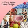 Nutravita Apple Cider Vinegar Capsules 1800mg - ACV - 180 High Strength Vegan Capsules from UK Grown Apples, 60 Day Supply - Alternative to Apple Cider Vinegar Tablets - Raw & Unfiltered view 3