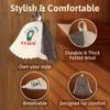 ASKOLD Wool Sauna Hat Embroidery Banya Hat for Men - Finnish Sauna Cap for Women and Men to Protect Hair Sauna Cap for Men view 3